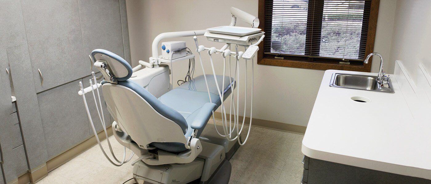 Wall Township dental exam room